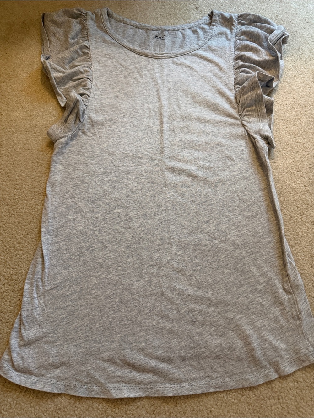 Gap ruffle top